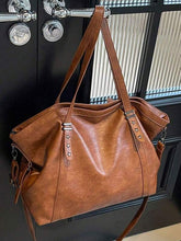 Retro Yıldız Detaylı Deri Crossbody Çanta 55